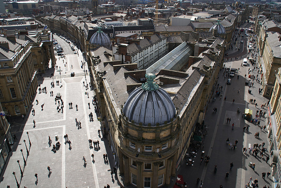 Newcastle from Monument